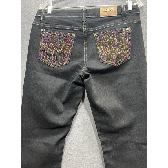 COOGI Bootcut Bling Denim Jeans Womens Size 9/10 NWOT $118 - Picture 4 of 13